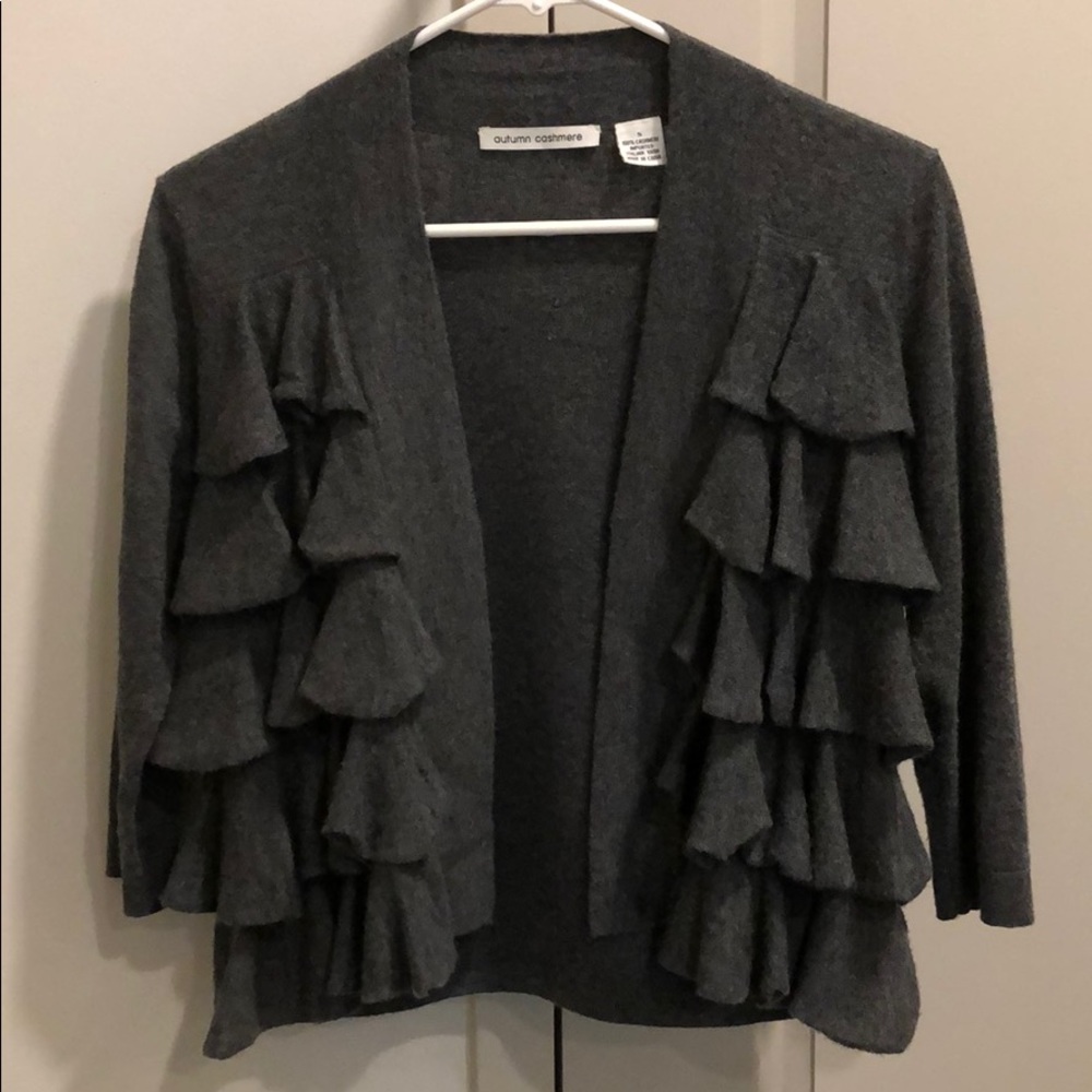 Autumn Cashmere crop cardigan